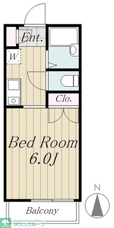 ムーラ新宿の物件間取画像